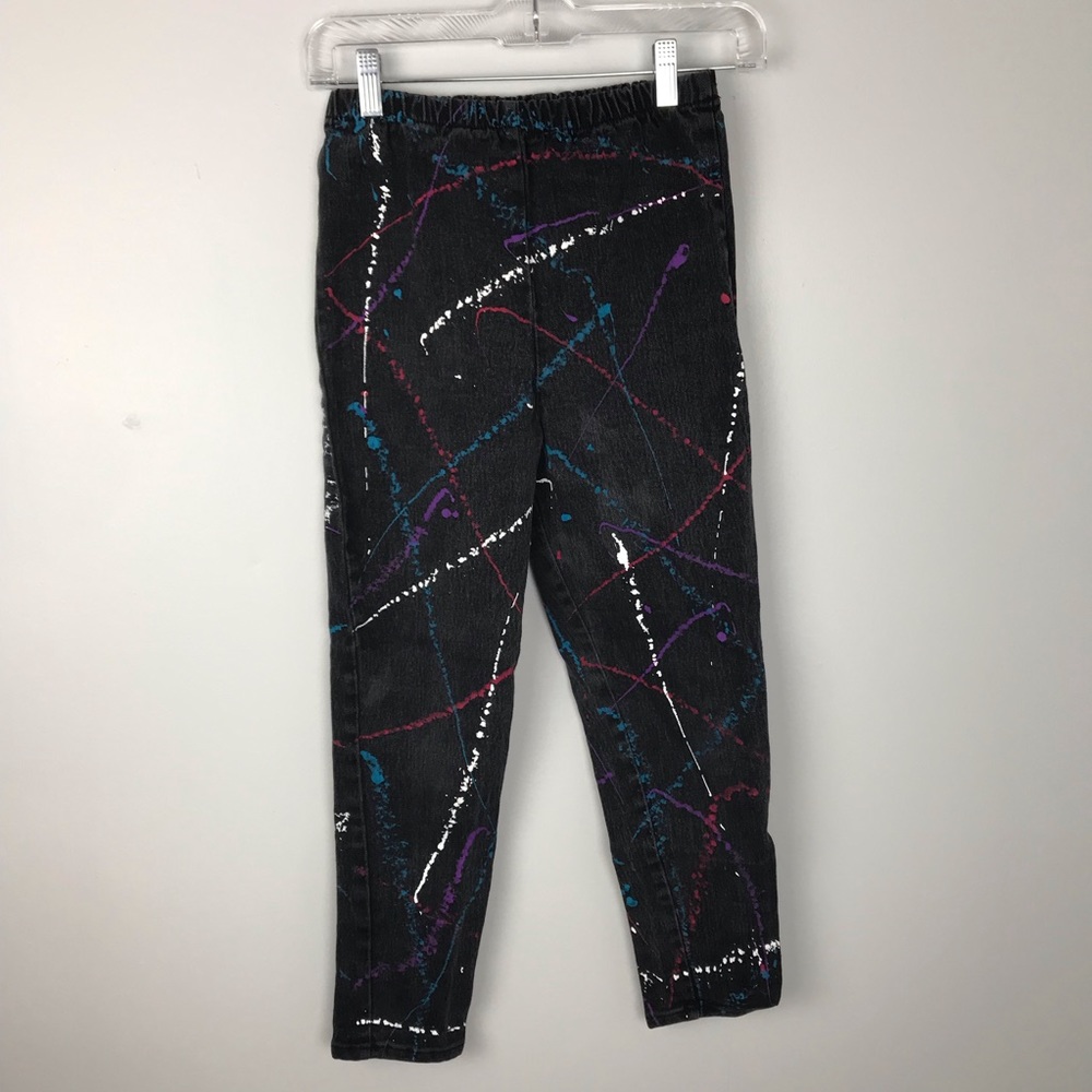 Vintage 90s Paint Splatter Jeans
